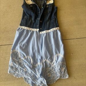 Upcycled Denim Duster